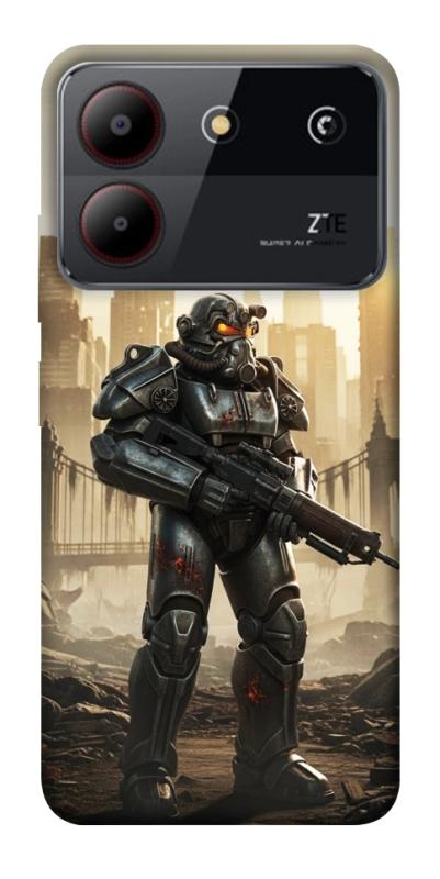 Чехол itsPrint Power armor для ZTE Blade A54 4G, игры, купить оптом с доставкой
