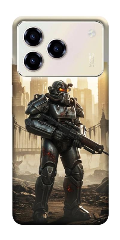Чехол itsPrint Power armor для ZTE Blade A76, игры, купить оптом с доставкой