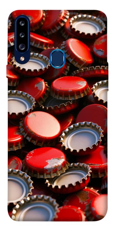 Чехол itsPrint Red cups для Samsung Galaxy A20s, игры, купить оптом с доставкой