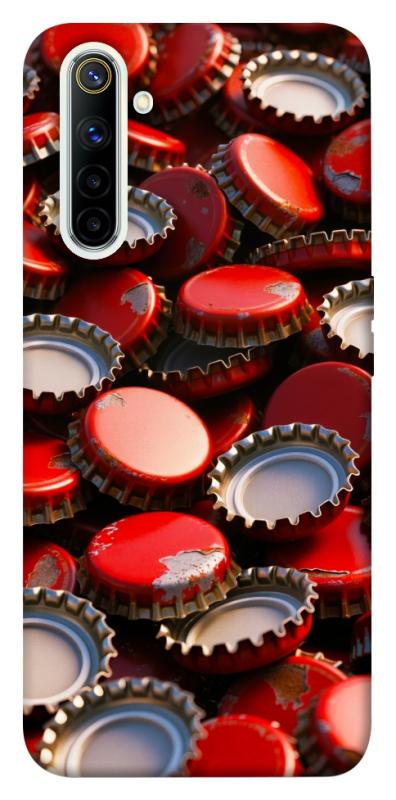Чехол itsPrint Red cups для Realme 6, игры, купить оптом с доставкой