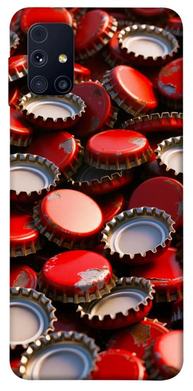 Чехол itsPrint Red cups для Samsung Galaxy M31s, игры, купить оптом с доставкой