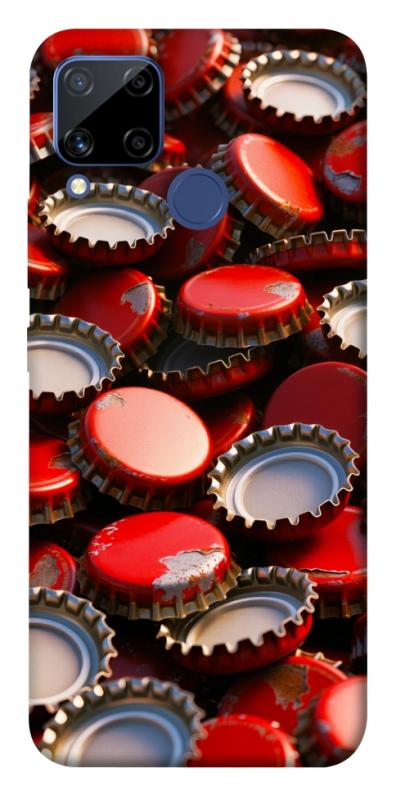 Чехол itsPrint Red cups для Realme C15, игры, купить оптом с доставкой