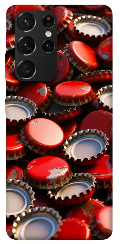 Чехол itsPrint Red cups для Samsung Galaxy S21 Ultra, игры, купить оптом с доставкой
