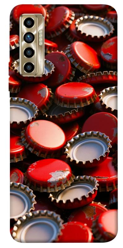 Чехол itsPrint Red cups для TECNO Camon 17P, игры, купить оптом с доставкой