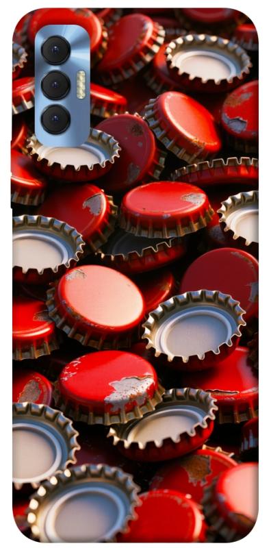 Чехол itsPrint Red cups для TECNO Spark 8P, игры, купить оптом с доставкой