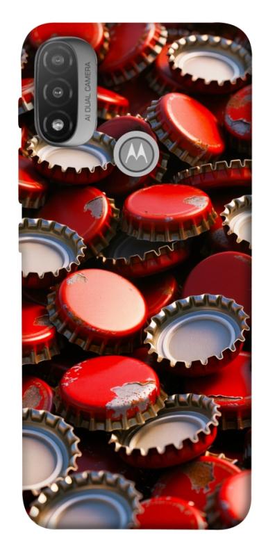 Чехол itsPrint Red cups для Motorola Moto E20, игры, купить оптом с доставкой