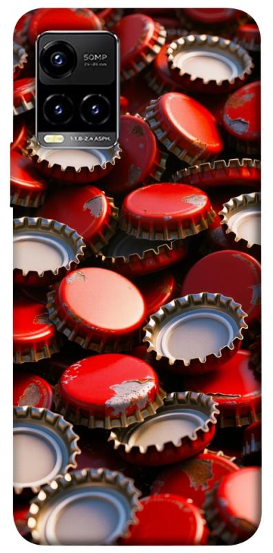 Чехол itsPrint Red cups для Vivo Y21 / Y33s, игры, купить оптом с доставкой