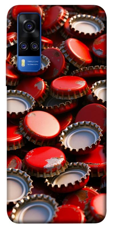 Чехол itsPrint Red cups для Vivo Y51a, игры, купить оптом с доставкой