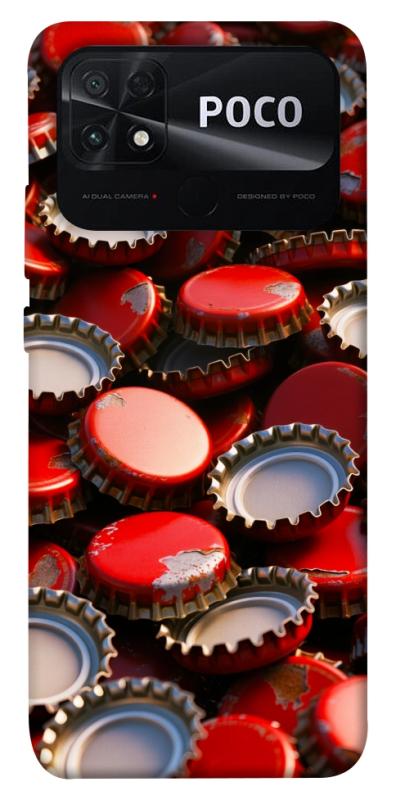Чехол itsPrint Red cups для Xiaomi Poco C40, игры, купить оптом с доставкой