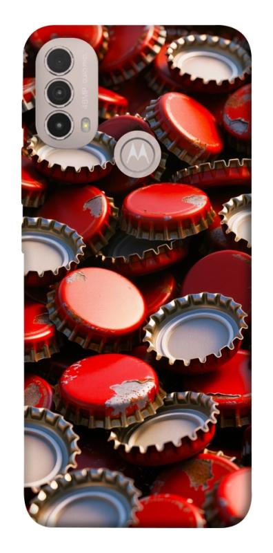 Чехол itsPrint Red cups для Motorola Moto E40, игры, купить оптом с доставкой