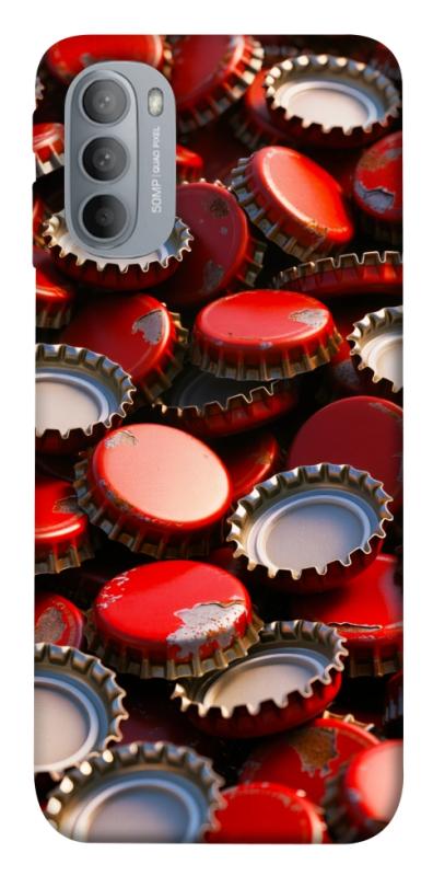 Чехол itsPrint Red cups для Motorola Moto G31, игры, купить оптом с доставкой