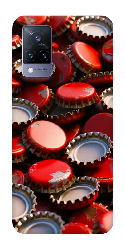 Чохол itsPrint Red cups для Vivo V21, ігри, купити оптом з доставкою