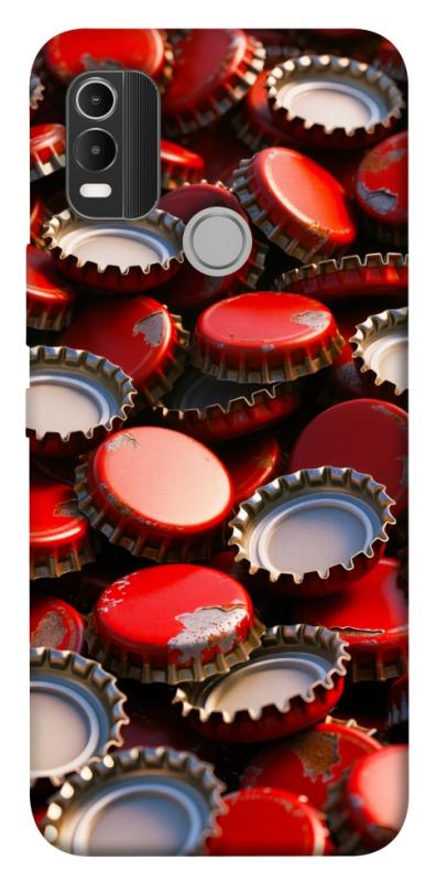 Чохол itsPrint Red cups для Nokia C21 Plus, ігри, купити оптом з доставкою