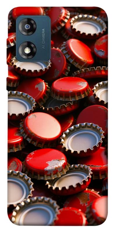 Чехол itsPrint Red cups для Motorola Moto E13, игры, купить оптом с доставкой