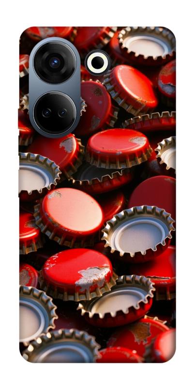 Чехол itsPrint Red cups для TECNO Camon 20 Pro (CK7n), игры, купить оптом с доставкой
