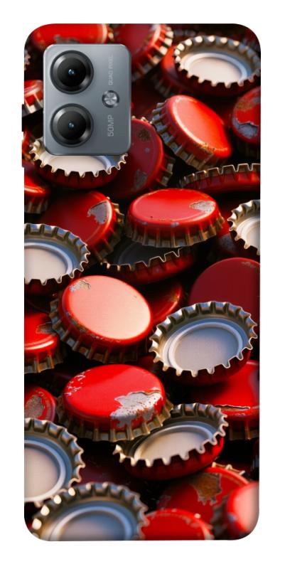 Чехол itsPrint Red cups для Motorola Moto G14, игры, купить оптом с доставкой