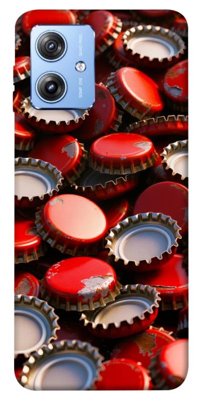 Чохол itsPrint Red cups для Motorola Moto G84, ігри, купити оптом з доставкою