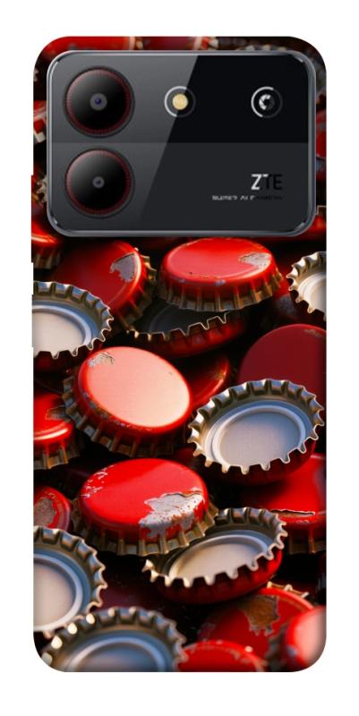 Чехол itsPrint Red cups для ZTE Blade A54 4G, игры, купить оптом с доставкой