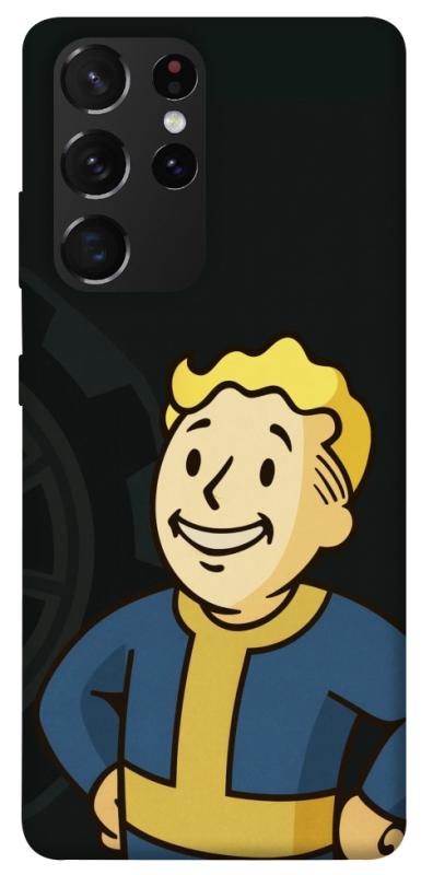 Чехол itsPrint Vault boy для Samsung Galaxy S21 Ultra, игры, купить оптом с доставкой