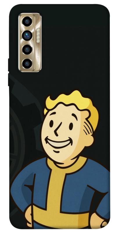 Чехол itsPrint Vault boy для TECNO Camon 17P, игры, купить оптом с доставкой