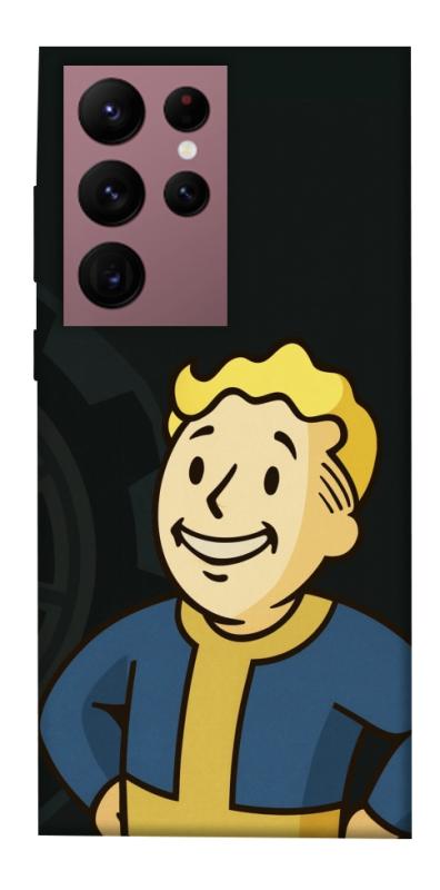 Чехол itsPrint Vault boy для Samsung Galaxy S22 Ultra, игры, купить оптом с доставкой