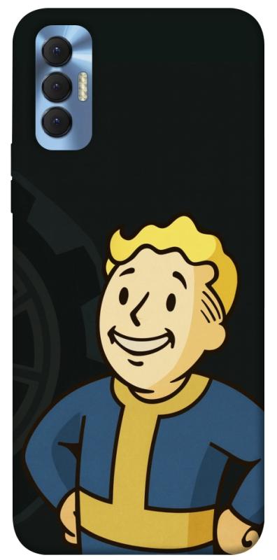 Чехол itsPrint Vault boy для TECNO Spark 8P, игры, купить оптом с доставкой