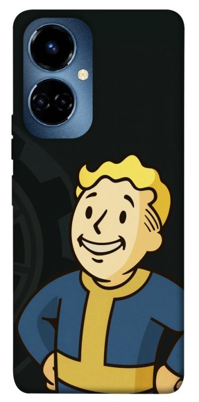 Чехол itsPrint Vault boy для TECNO Camon 19 (CI6n) / 19 Pro (CI8n), игры, купить оптом с доставкой