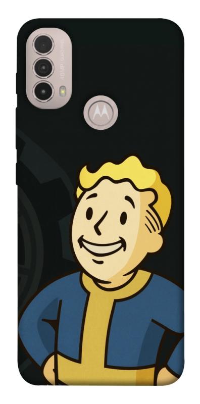 Чехол itsPrint Vault boy для Motorola Moto E40, игры, купить оптом с доставкой
