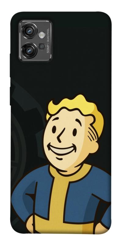 Чехол itsPrint Vault boy для Motorola Moto G32, игры, купить оптом с доставкой