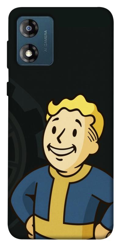Чехол itsPrint Vault boy для Motorola Moto E13, игры, купить оптом с доставкой