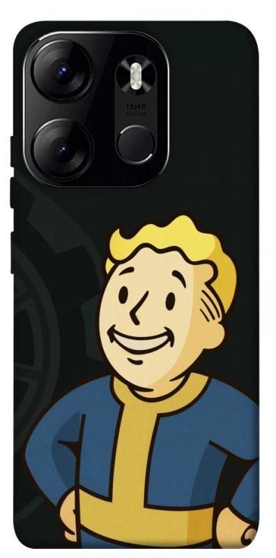 Чехол itsPrint Vault boy для Tecno Spark Go 2023, игры, купить оптом с доставкой