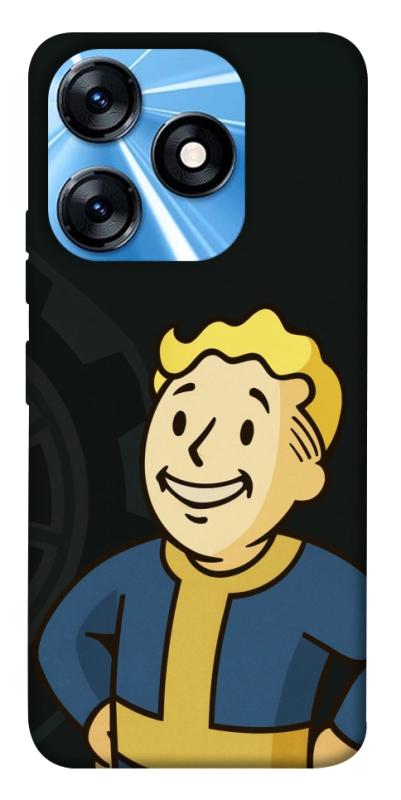 Чехол itsPrint Vault boy для TECNO Spark 10 Pro, игры, купить оптом с доставкой