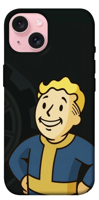 Чехол itsPrint Vault boy для Apple iPhone 15 (6.1"), игры, купить оптом с доставкой