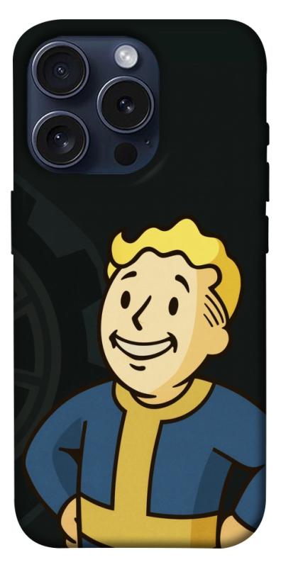 Чехол itsPrint Vault boy для Apple iPhone 15 Pro (6.1"), игры, купить оптом с доставкой