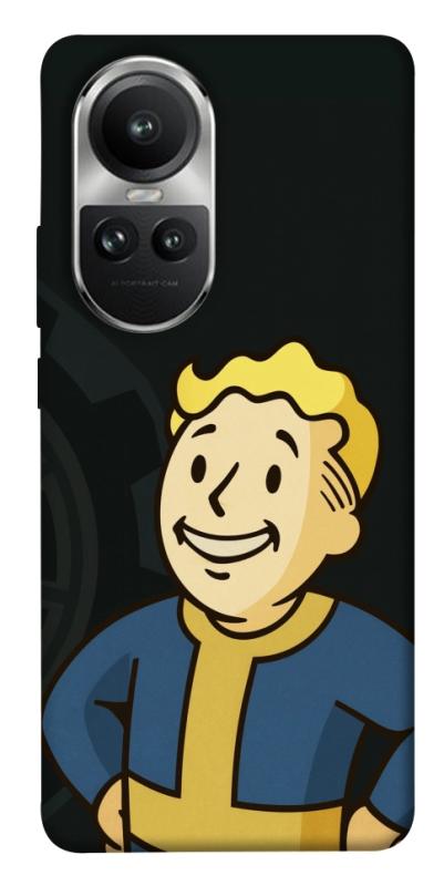 Чехол itsPrint Vault boy для Oppo Reno 10, игры, купить оптом с доставкой