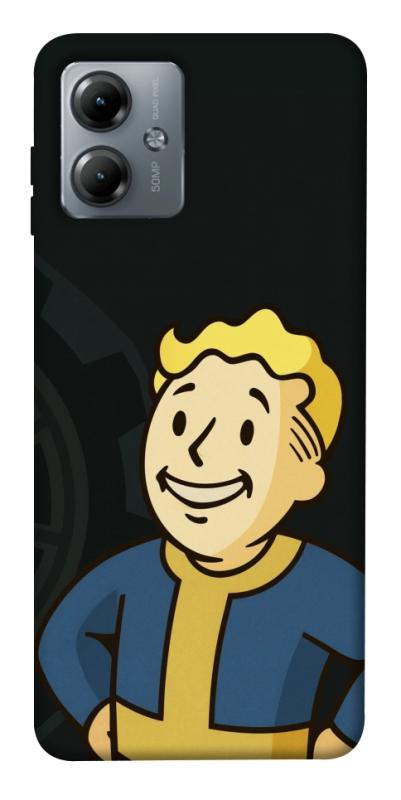Чехол itsPrint Vault boy для Motorola Moto G14, игры, купить оптом с доставкой