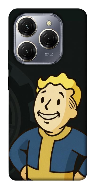 Чехол itsPrint Vault boy для TECNO Spark 20 Pro, игры, купить оптом с доставкой
