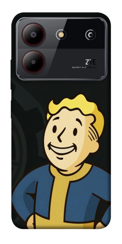 Чехол itsPrint Vault boy для ZTE Blade A54 4G, игры, купить оптом с доставкой