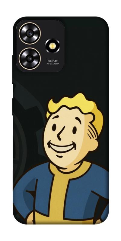 Чехол itsPrint Vault boy для ZTE Blade A73 4G, игры, купить оптом с доставкой