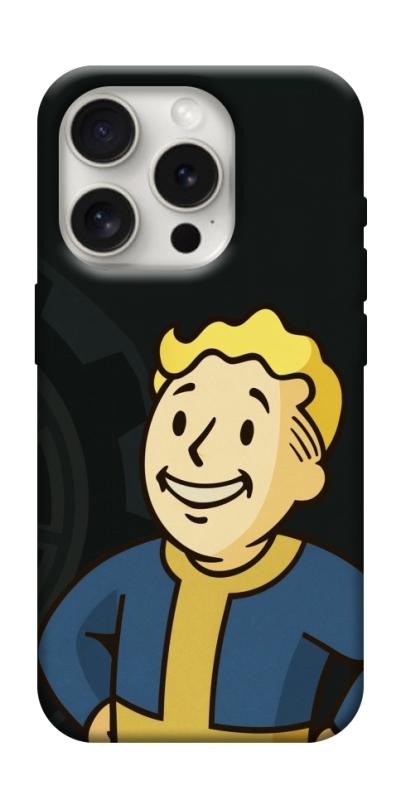 Чехол itsPrint Vault boy для Apple iPhone 16 Pro (6.3"), игры, купить оптом с доставкой
