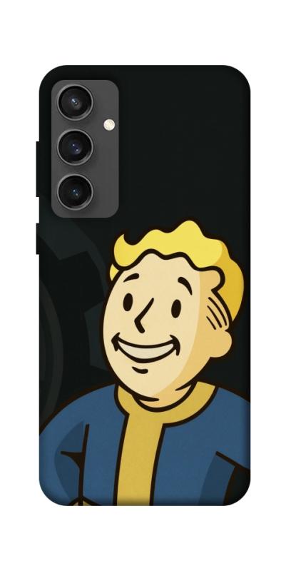Чехол itsPrint Vault boy для Samsung Galaxy S24 FE, игры, купить оптом с доставкой