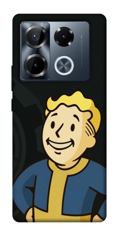 Чехол itsPrint Vault boy для Infinix Note 40 Pro 4G, игры, купить оптом с доставкой