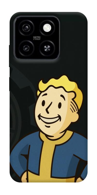 Чехол itsPrint Vault boy для ZTE Blade A55 4G, игры, купить оптом с доставкой