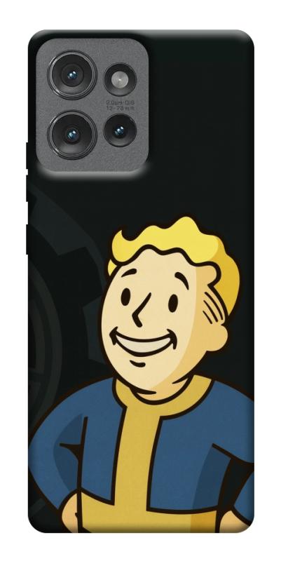 Чехол itsPrint Vault boy для Motorola Edge 50, игры, купить оптом с доставкой
