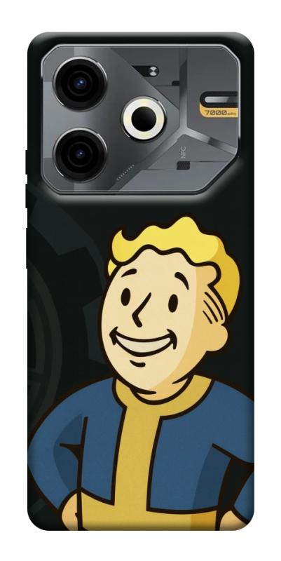 Чехол itsPrint Vault boy для TECNO Pova 6 Neo (LI6), игры, купить оптом с доставкой