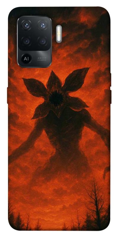 Чехол itsPrint Demogorgon для Oppo Reno 5 Lite, хоррор, купить оптом с доставкой