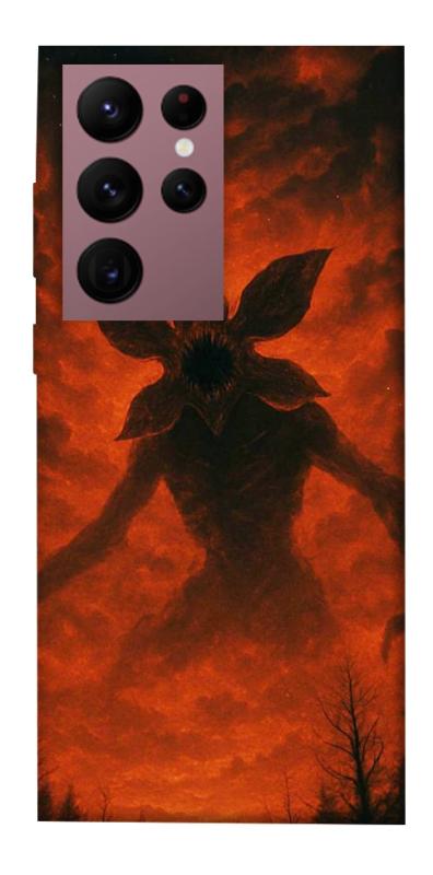 Чехол itsPrint Demogorgon для Samsung Galaxy S22 Ultra, хоррор, купить оптом с доставкой