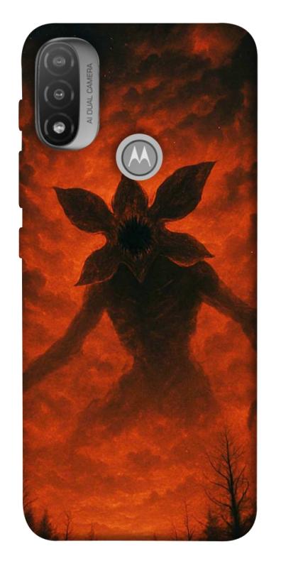 Чехол itsPrint Demogorgon для Motorola Moto E20, хоррор, купить оптом с доставкой