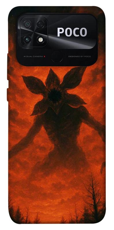 Чехол itsPrint Demogorgon для Xiaomi Poco C40, хоррор, купить оптом с доставкой