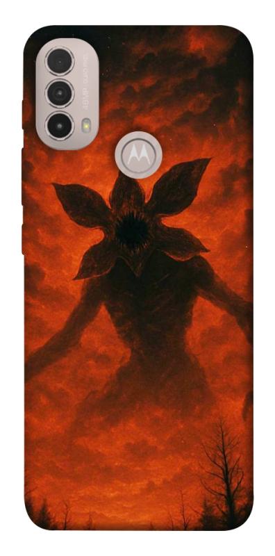 Чехол itsPrint Demogorgon для Motorola Moto E40, хоррор, купить оптом с доставкой